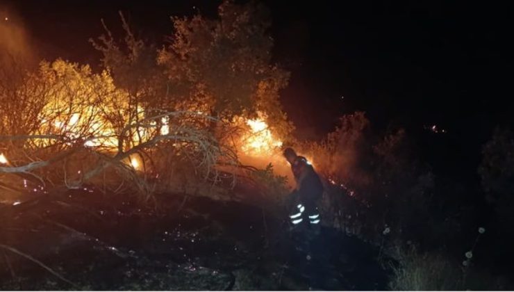 5 ilde yangınlarla mücadele