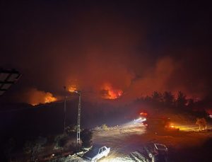 Kozan’da 2 ayrı noktada orman yangını; yerleşim yerleri tedbir amaçlı boşaltıldı