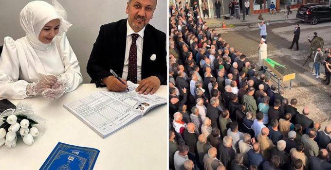 8 ay önce eşini toprağa vermişti, yeniden evlendi