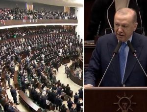 Cumhurbaşkanı Erdoğan’dan parti grubunu ayağa kaldıran İsrail sözleri