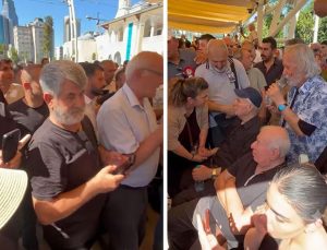 Kadir İnanır’ın cenaze töreninde İlyas Salman ile fotoğraf çektirme yarışına girdiler