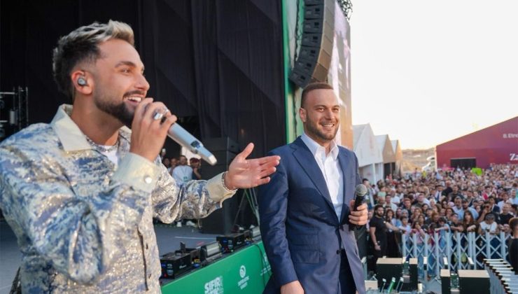 Sefo’dan Sıfır Atık Festivali’nde Milli Takım sürprizi: Yeni marşı ilk kez seslendirdi