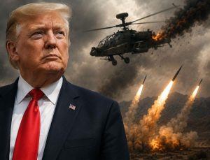Trump: Bir helikopterimizi düşürdüler ve şimdi buna karşılık veriyoruz
