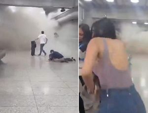 Venezuela’daki deprem anı kamerada! Havalimanındaki panik saniye saniye kaydedildi