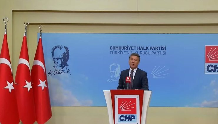 CHP’li Sarıbal’dan YENİ Parti’ye hazine yardımı sorusuna kaçamak yanıt