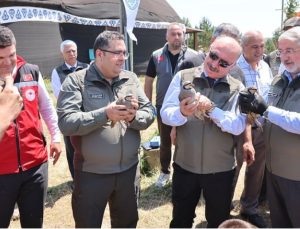Çorum’da keneyle mücadele için 500 keklik doğaya salındı