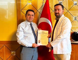 Prof. Dr. Mehmet Akın, uluslararası bilim kuruluşu Sigma Xi’ye tam üye seçildi
