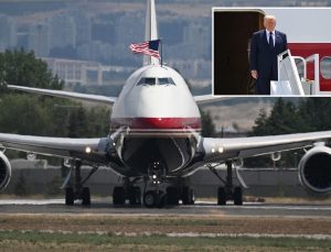 Trump’ın Ankara’ya geldiği yeni Air Force One kıskandırdı: İçinde yok yok