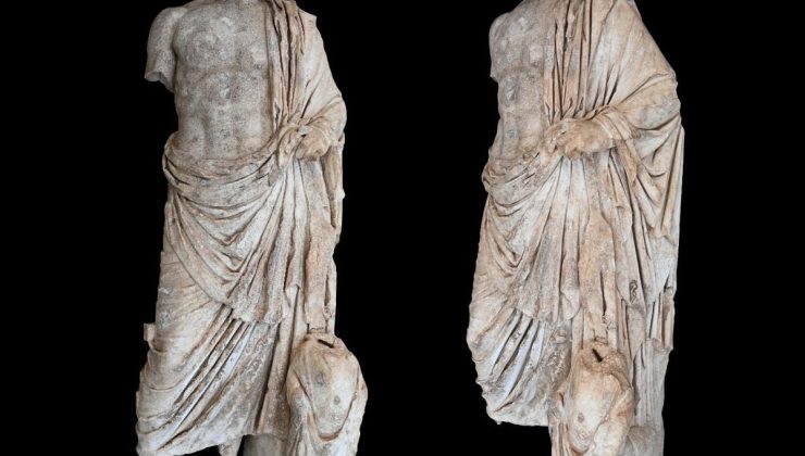 Aspendos’ta 1800 Yıllık Şifa Sembolü Keşfedildi