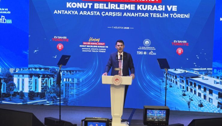 Bakan Kurum: 455 Bin Konut Teslim Ettik, Bu İşler Ahbap Çavuş İlişkisiyle Yürümez