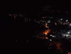 Bodrum dün gece karanlığa gömüldü: Nedeni belli oldu