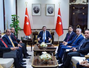 Cevdet Yılmaz, Irak Yolsuzlukla Mücadele Komisyonu Başkanı’nı Kabul Etti