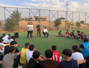 Dicle Kaymakamı Atış, Selahaddin Eyyubi Gençlik Kampı’nda Gençlerle Buluştu