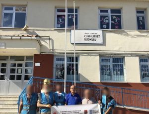 Durağan’da hükümlüler okulu yeniledi