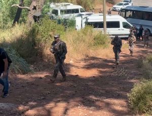 FETÖ’cü Burkay Karatepe’nin gösterdiği yerlerde silah araması başlatıldı