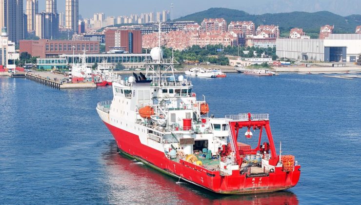 KEXUE Araştırma Gemisi Batı Pasifik Seferini Tamamladı