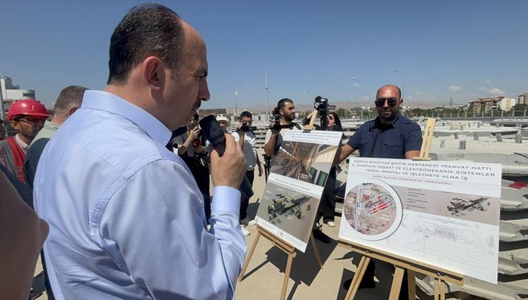 Konyaray’da 21,2 km hat çalışması sürüyor