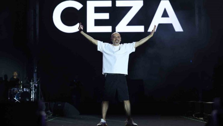 Malatya’da rap müziğin ritmi Ceza ile yükseldi