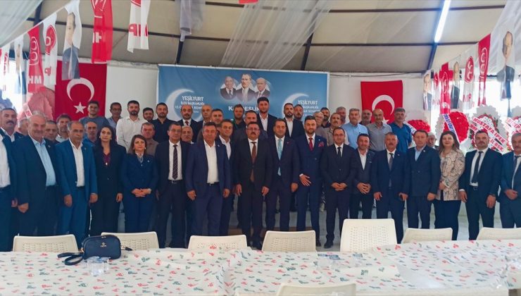 MHP Yeşilyurt’ta Nuri Aydoğan dönemi