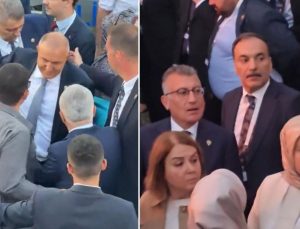 Partilerinden istifa eden milletvekilleri Ömer Karakaş ve Mustafa Bilici AK Parti’nin 25. yıl programına katıldı