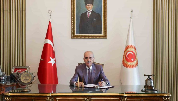 TBMM Başkanı Kurtulmuş’tan Milli Dayanışma Kanun Teklifi