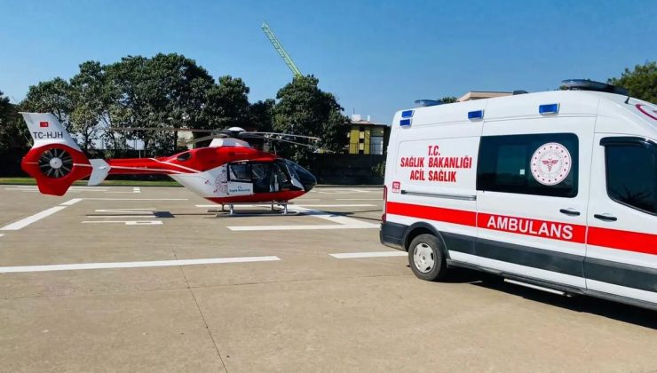 28 Günlük Bebek Helikopterle Diyarbakır’a Sevk Edildi