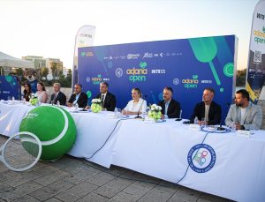 Adana Open basın toplantısında 34 ülkeden 40 sporcunun ağırlanacağı açıklandı