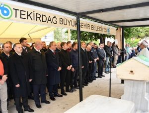 Amasya Valisi Önder Bakan’ın kayınpederi Mehmet Erkanlı Hayrabolu’da toprağa verildi