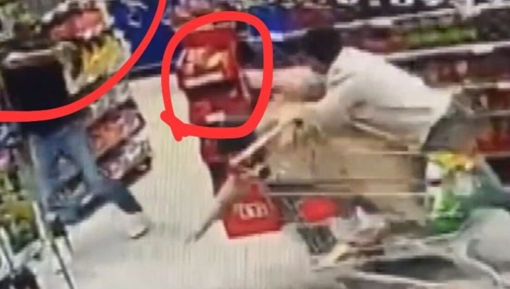 Ankara’da markette husumetliler markette karşılaşınca silahlar çekildi!