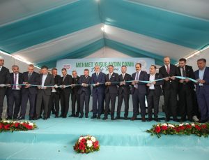 Arnavutköy Ömerli’de 1300 kişilik Mehmet Yusuf Aydın Camii, Bakan Işıkhan’la açıldı