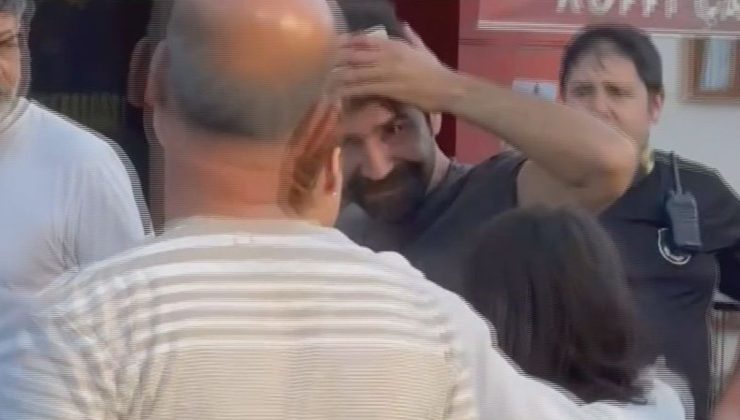 Bahçelievler’de balkondan düşen parçalar yayanın başına isabet etti
