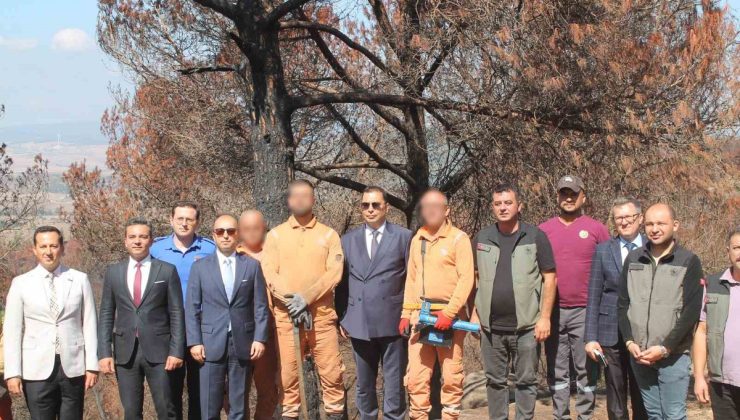 Balıkesir’de 5 ilçede 60 hükümlü orman bakım ve ağaçlandırma çalışmalarına katılıyor