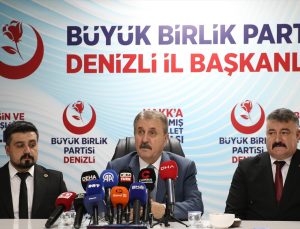 BBP Başkanı Destici, Yazıcıoğlu soruşturmasında şüphelerin aydınlatılacağını söyledi