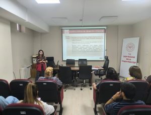 Edirne Uzunköprü’de bakımevi incelendi, sağlık personeline şiddet semineri verildi