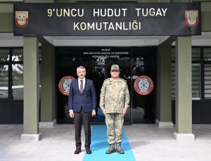 Edirne Valisi’nden Tugay Komutanına Ziyaret