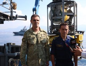 Girne’de Tarihi Derin Deniz Arama Kurtarma Operasyonu