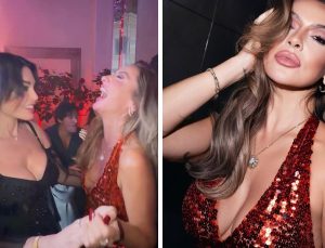 Hadise Milano gecelerinde kendini müziğe kaptırdı! Eğlencenin dozu arttı