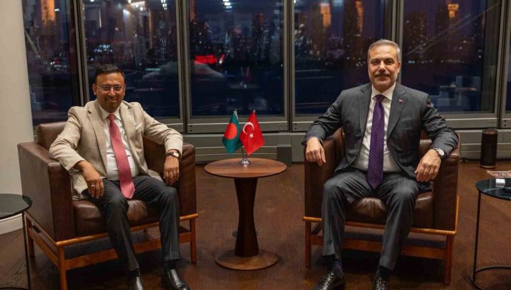Hakan Fidan, New York’ta Bangladeş Dışişleri Devlet Bakanı Humaiun Kobir’i kabul etti