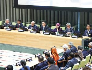 Han Zheng, BM’de Küresel Kalkınma İnisiyatifi’ni ilerletmeye hazır olduğunu söyledi
