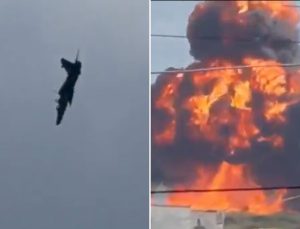 İngiltere’de Kraliyet Hava Kuvvetleri’ne ait savaş eğitim uçağı düştü: 2 pilot son anda kurtuldu