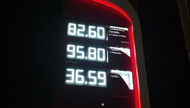 Isparta’da motorine 3,60 lira zam pompaya yansıdı, LPG de 1,45 lira arttı