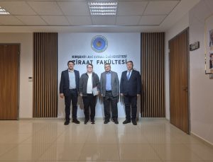 KAEÜ Ziraat Fakültesi 300 ziraat mühendisine yeşil dönüşüm eğitimi vermeyi planlıyor