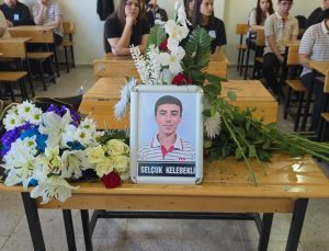 Kozan’da kazada ölen 17 yaşındaki Selçuk Kelebekli için okulunda dua edildi