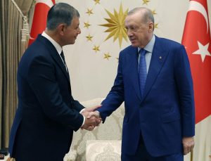 Külliye’deki kabul sonrası Cemil Tugay’dan ilk açıklama: Projelerimiz hakkında bilgi arz ettik