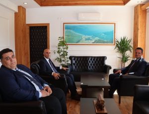 Muğla İl Milli Eğitim Müdürü Çay, Kaymakam Ekinci’yi ziyaret etti