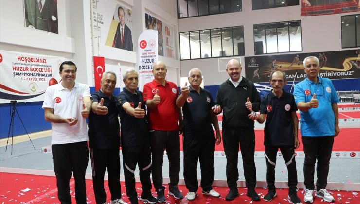 Osmaniye Huzurevi Takımı Bocce Şampiyonu