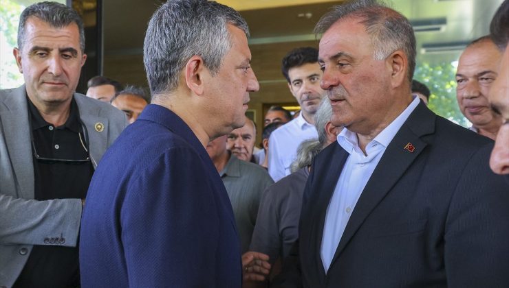 Özgür Özel, İBB Başkan Vekili Nuri Aslan’a Taziye Ziyaretinde Bulundu