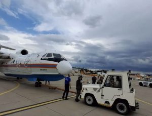 Rus Be-200ÇS Uçakları Türkiye’deki Yangın Görevini Tamamladı