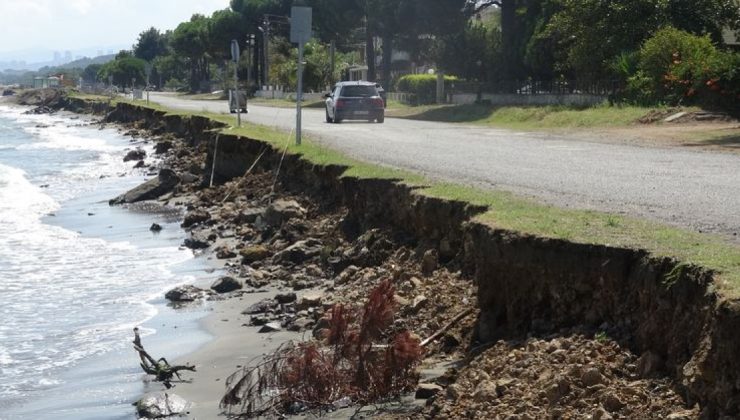 Samsun’da kıyı erozyonu tehlikesi