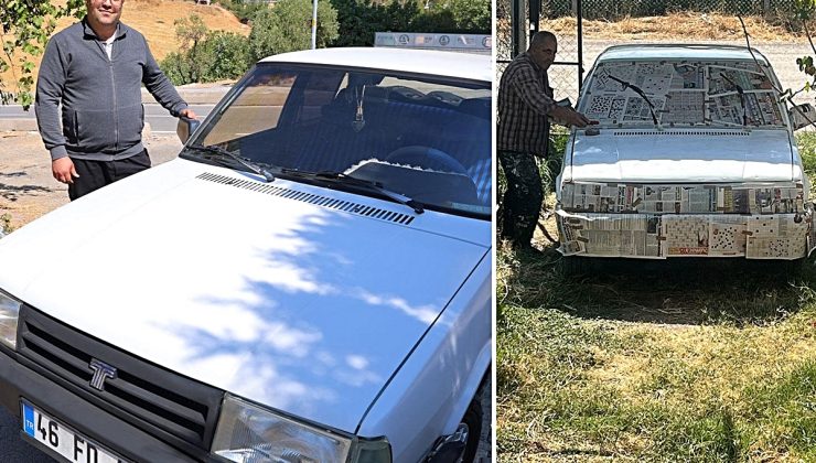 Sanayide 80 bin TL fiyat aldı, otomobilini 10 bin TL’ye kendi boyadı